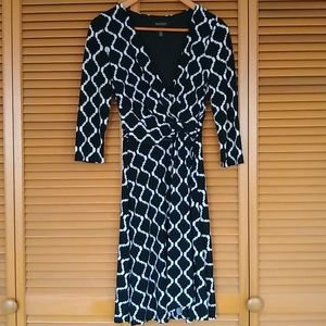 Nursing Friendly Faux Wrap Dress